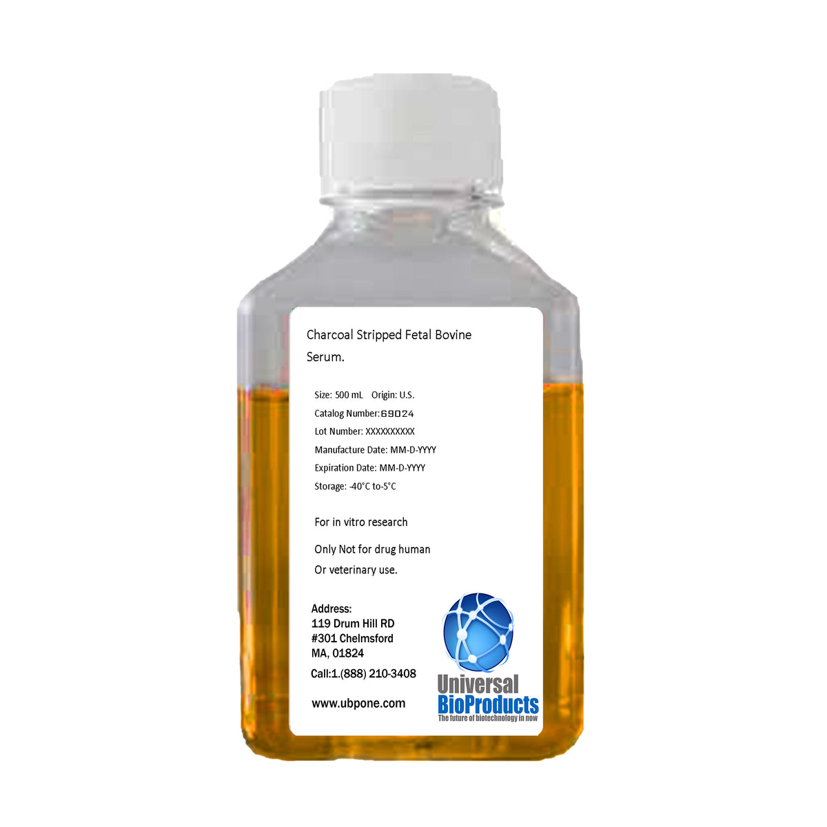 Charcoal Stripped Fetal Bovine Serum UBPONE